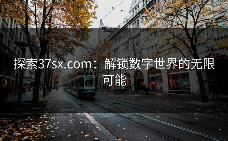 探索37sx.com：解锁数字世界的无限可能